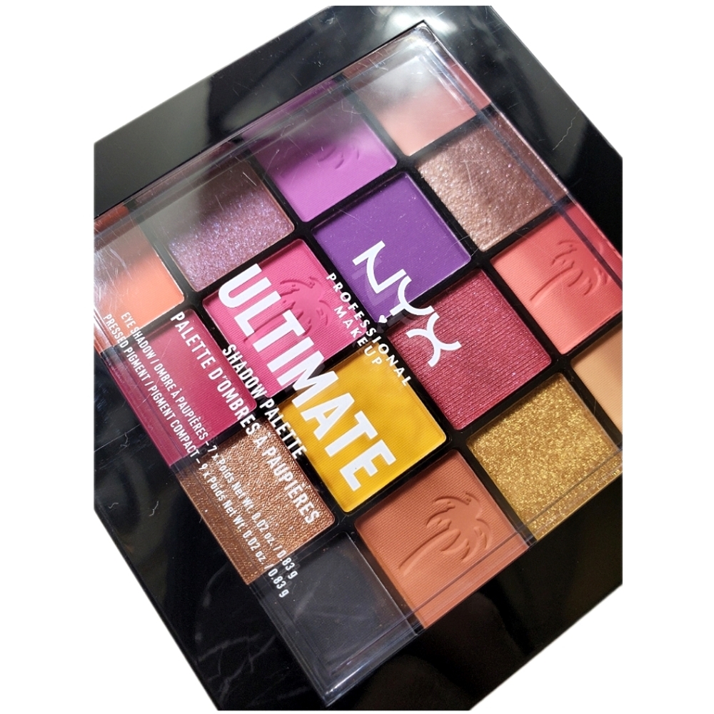 NYX Eyeshadow Women Men Makeup Ultimate Colorful Eye Shadow Palette Makeup - Picture 2 of 7